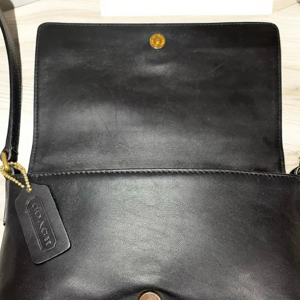 Vintage Coach 9599 Leather Legacy Demi Flap Bag